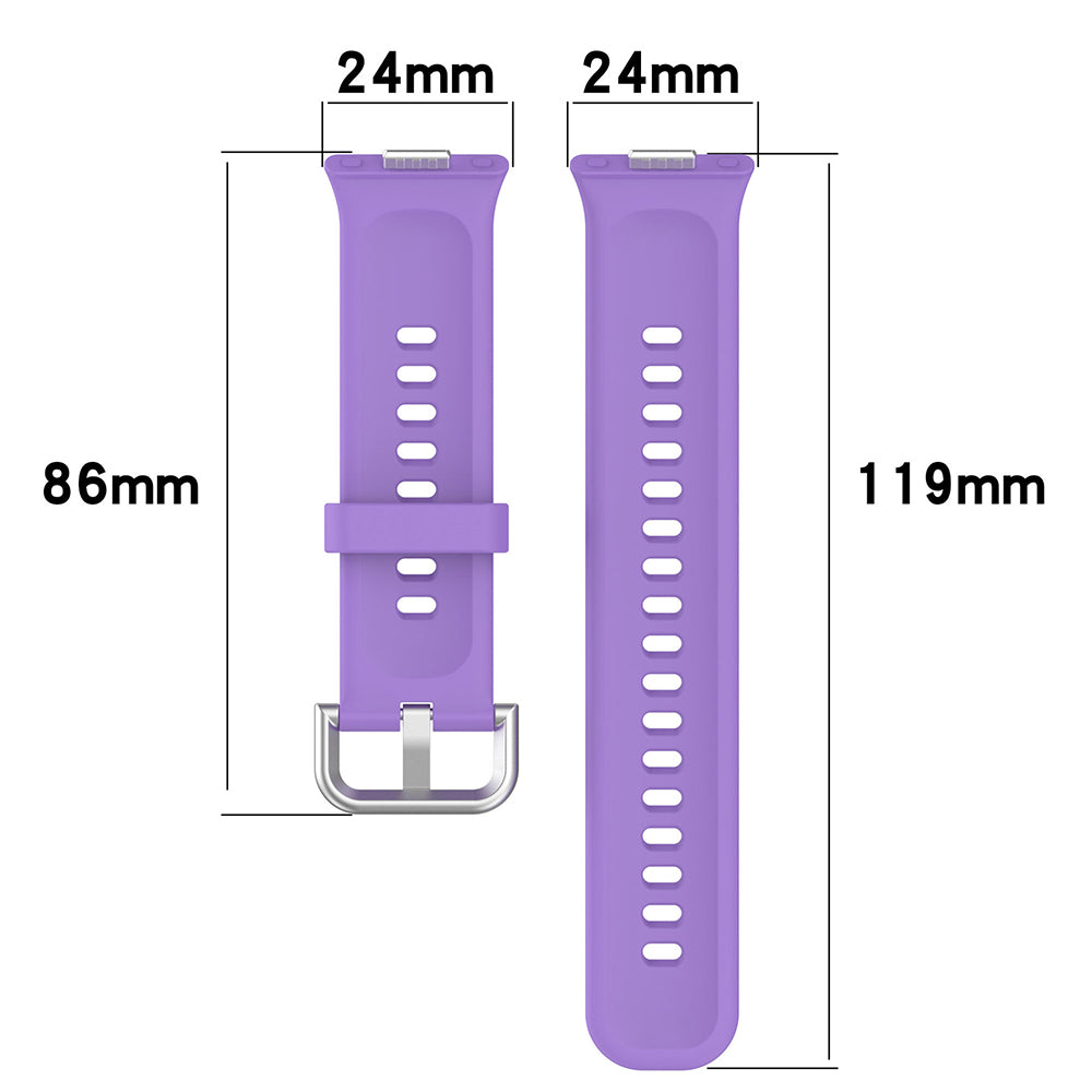 Curea smartwatch Techsuit Watchband (W061) compatibil cu Huawei Watch Fit 3 / Fit 4 / Fit 4 Pro, Mov