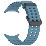 Curea smartwatch Techsuit Watchband (W062) compatibil cu Samsung Galaxy Watch Ultra 47mm / Watch Ultra 2, Teal Blue