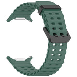 Curea smartwatch Techsuit Watchband (W062) compatibil cu Samsung Galaxy Watch Ultra 47mm / Watch Ultra 2, Verde