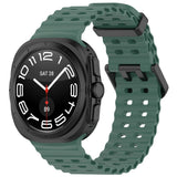 Curea smartwatch Techsuit Watchband (W062) compatibil cu Samsung Galaxy Watch Ultra 47mm / Watch Ultra 2, Verde