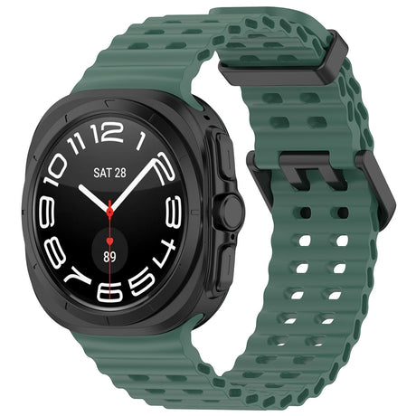 Curea smartwatch Techsuit Watchband (W062) compatibil cu Samsung Galaxy Watch Ultra 47mm / Watch Ultra 2, Verde