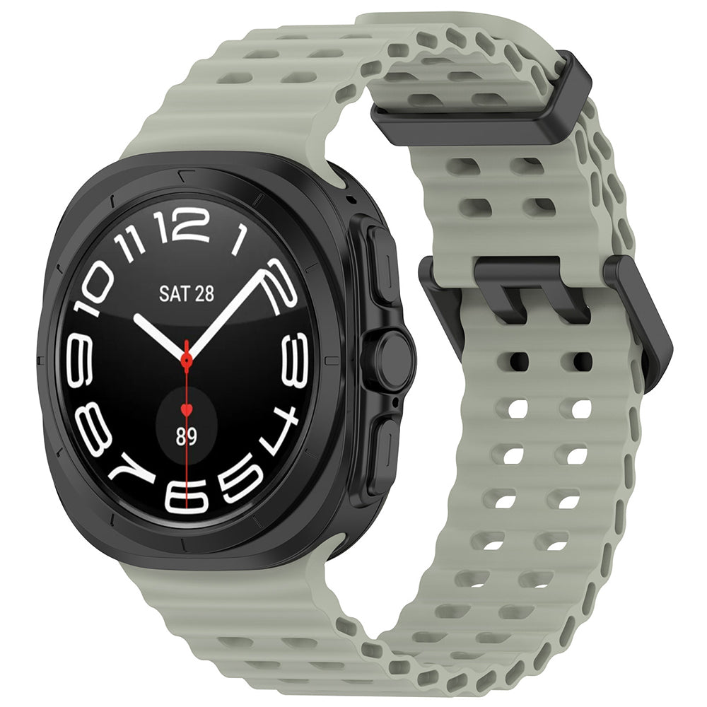 Curea smartwatch Techsuit Watchband (W062) compatibil cu Samsung Galaxy Watch Ultra 47mm / Watch Ultra 2, Verde Deschis