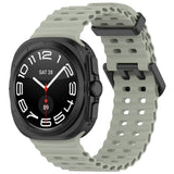 Curea smartwatch Techsuit Watchband (W062) compatibil cu Samsung Galaxy Watch Ultra 47mm / Watch Ultra 2, Verde Deschis
