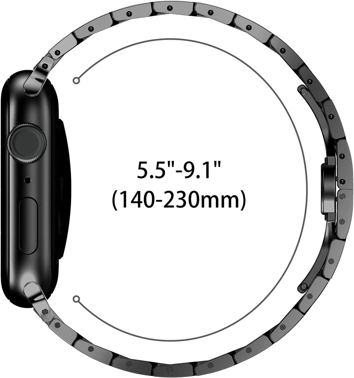 TechSuit Curea smartwatch Techsuit Watchband (W063) compatibil cu Apple Watch 1/2/3/4/5/6/7/8/9/10/11/SE/SE 2/SE 3/Ultra