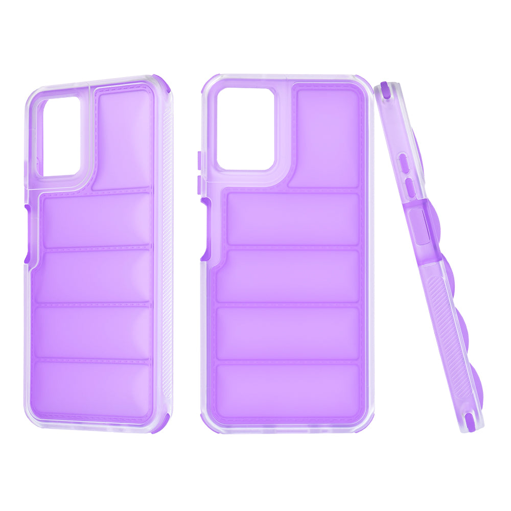 Husa de protectie Techsuit Wave Shield compatibil cu Motorola Moto G34 / Moto G45, Violet
