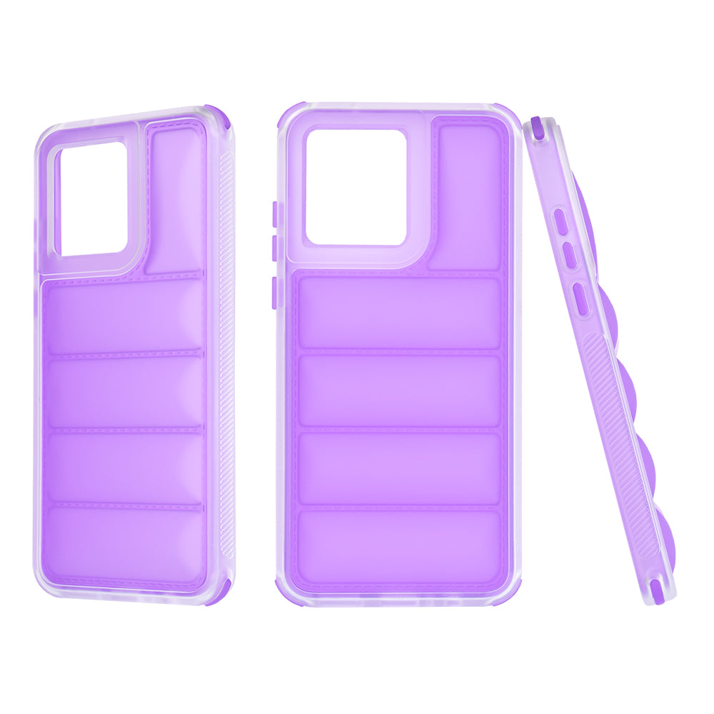 Husa de protectie Techsuit Wave Shield compatibil cu Motorola Moto G84, Violet