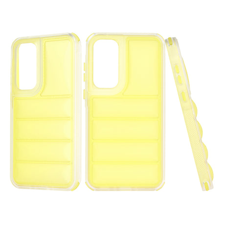 Husa de protectie Techsuit Wave Shield compatibil cu Samsung Galaxy A35 5G, Galben