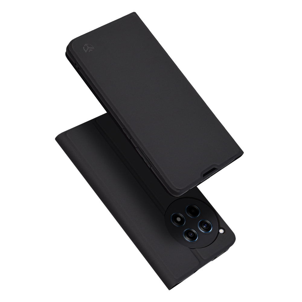 Husa de protectie Techsuit Magskin Book compatibil cu OnePlus 12R, Negru