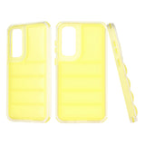 Husa de protectie Techsuit Wave Shield compatibil cu Samsung Galaxy S23 FE, Galben