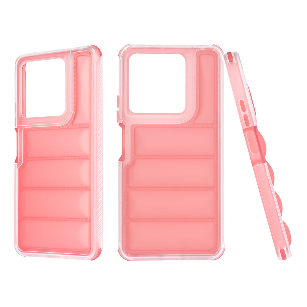 Husa de protectie Techsuit Wave Shield compatibil cu Xiaomi Redmi Note 13 5G, Rosu