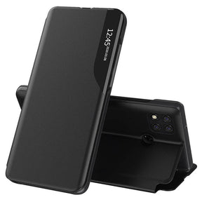 Husa de protectie Techsuit eFold Series compatibil cu Xiaomi Redmi 9C / Redmi 9C NFC, Negru