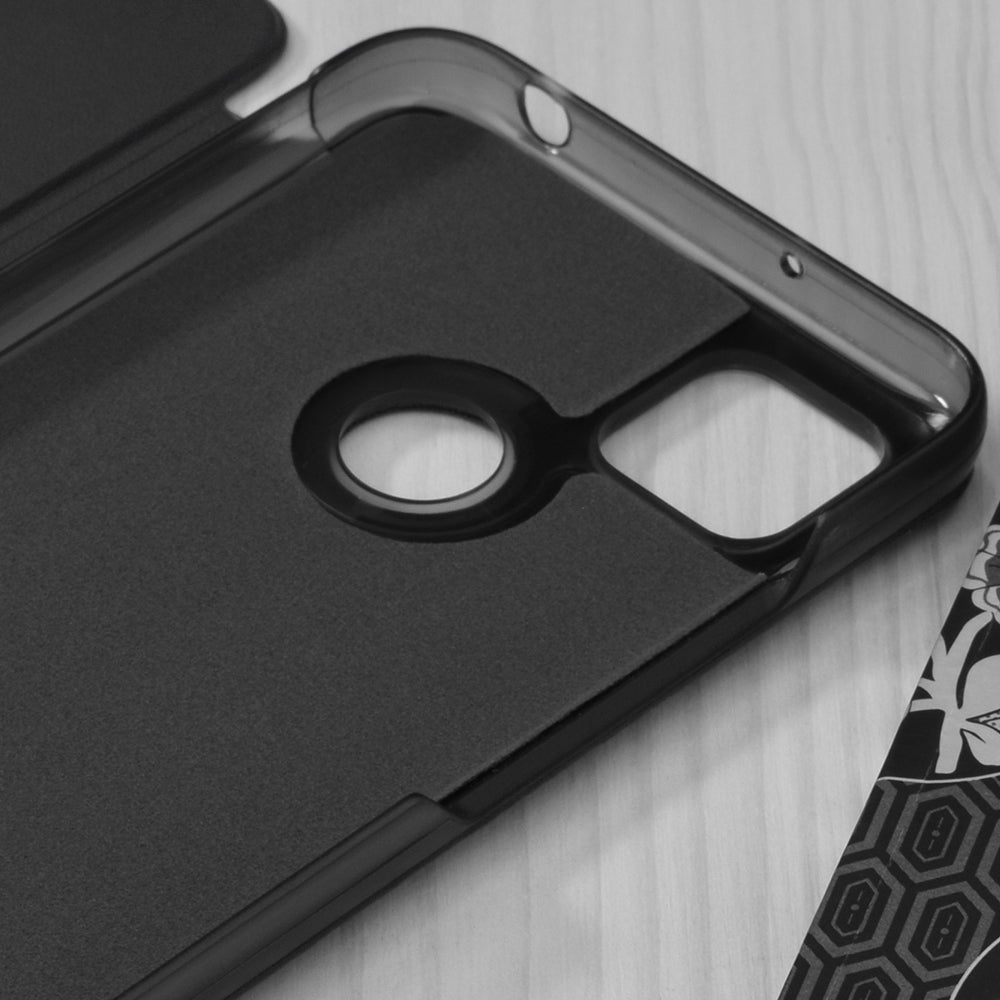 Husa de protectie Techsuit eFold Series compatibil cu Xiaomi Redmi 9C / Redmi 9C NFC, Negru