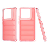 Husa de protectie Techsuit Wave Shield compatibil cu Xiaomi Redmi Note 13 Pro 5G / Poco X6, Rosu