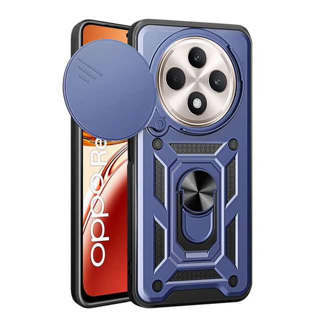 Husa de protectie Techsuit CamShield Series compatibil cu Oppo Reno12 F 4G / Reno12 F 5G / Reno12 FS 4G / Reno12 FS 5G, Albastru