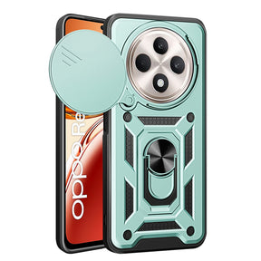 Husa de protectie Techsuit CamShield Series compatibil cu Oppo Reno12 F 4G / Reno12 F 5G / Reno12 FS 4G / Reno12 FS 5G, Verde