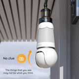 Imou Indoor Wi-Fi Bulb Cam (IPC-S6DP-5M0WEB-E27), 5MP, E27 Light Bulb, Built-in Mic, Human Detection, Night Vision, Alb