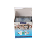 Techsuit (100 pcs) Glasses Cleaning Wipes (ETSA1), Anti-Fog, Antibacterial, Dust and Grease Dirt Removal, Alb