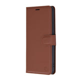 Husa de protectie Techsuit Leather Folio compatibil cu Huawei nova 11 / nova 12s, Maro