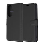 Husa de protectie Techsuit Leather Folio compatibil cu Huawei nova 11 / nova 12s, Negru