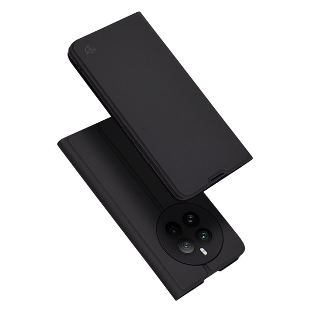Husa de protectie Techsuit Magskin Book compatibil cu Realme 12 Pro / 12 Pro+, Negru