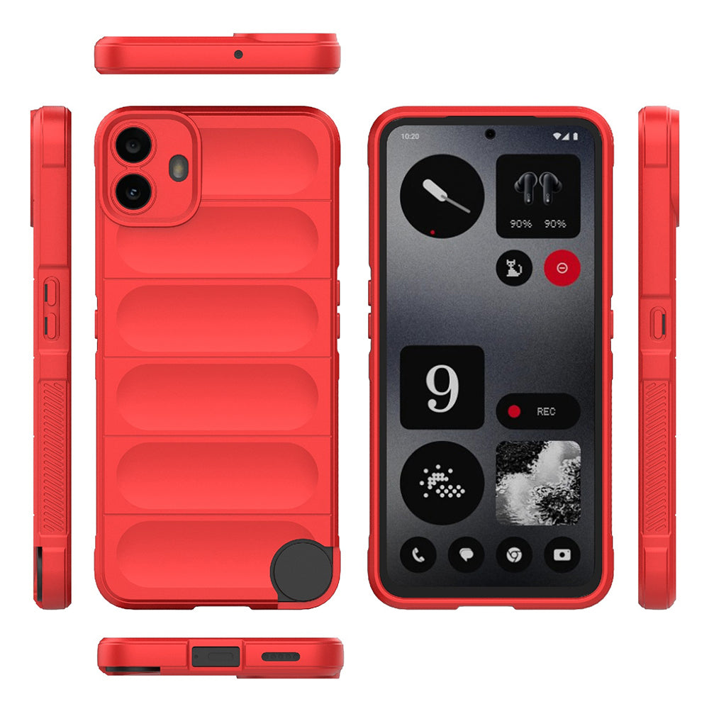 Husa de protectie Techsuit Magic Shield compatibil cu Nothing CMF Phone 1, Rosu