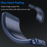 Husa de protectie Techsuit Carbon Silicone compatibil cu Nothing CMF Phone 1, Albastru