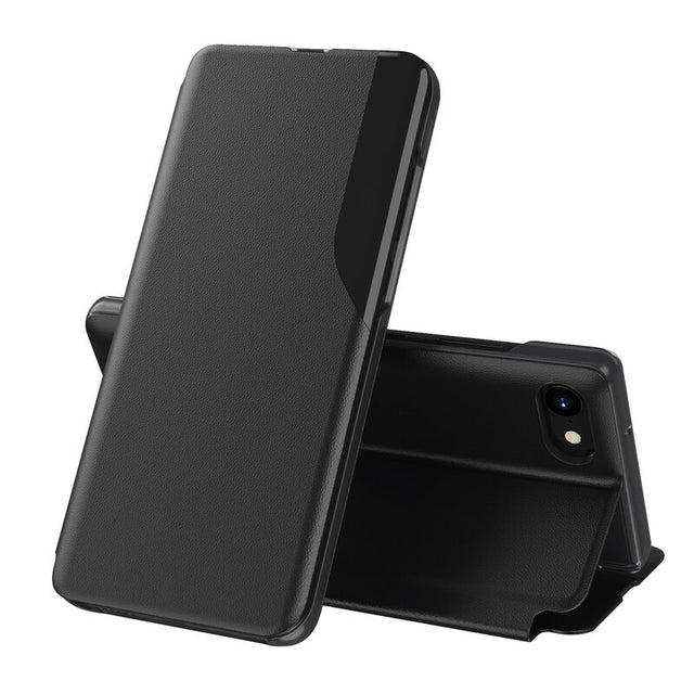 Husa de protectie Techsuit eFold Series compatibil cu iPhone 6 / 6s / 7 / 8 / SE 2, SE 2020 / SE 3, SE 2022, Negru