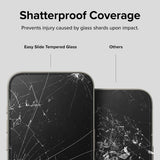 Folie de protectie Ringke Easy Slide Tempered Glass (set de 2) compatibil cu iPhone 16 Pro, Transparent