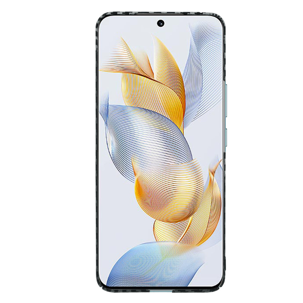 Husa de protectie Techsuit Carbonite FiberShell compatibil cu Honor 90, Stealth Gray