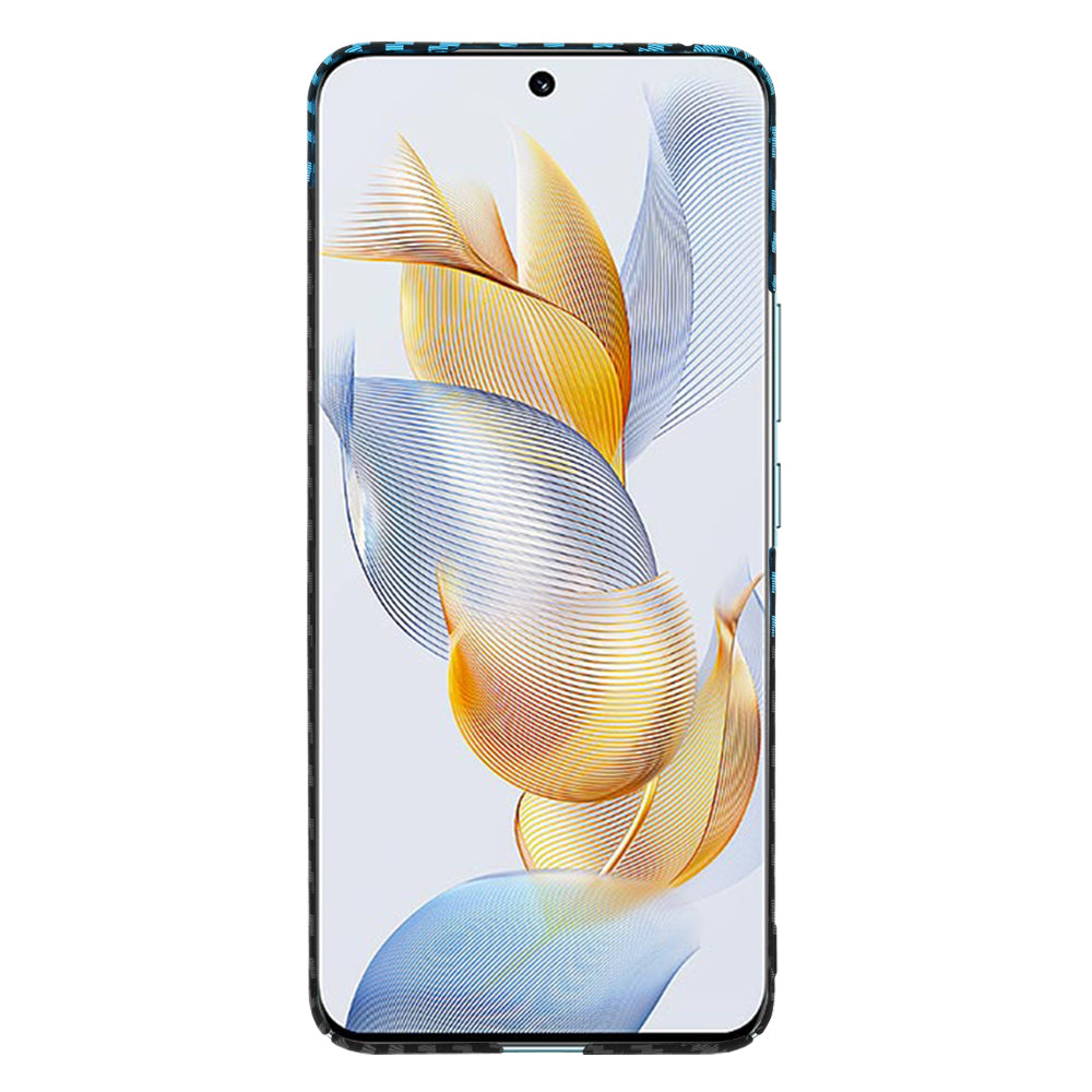 Husa de protectie Techsuit Carbonite FiberShell compatibil cu Honor 90, Albastru Pulse