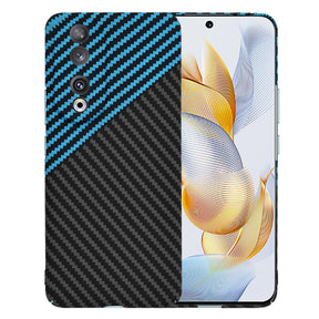 Husa de protectie Techsuit Carbonite FiberShell compatibil cu Honor 90, Albastru Pulse