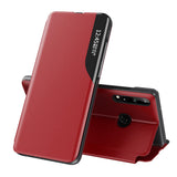 Husa de protectie Techsuit eFold Series compatibil cu Huawei P30 Lite / P30 Lite New Edition, Rosu