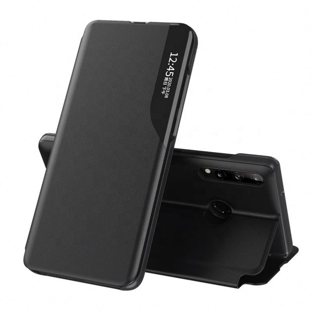Husa de protectie Techsuit eFold Series compatibil cu Huawei P30 Lite / P30 Lite New Edition, Negru