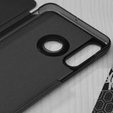 Husa de protectie Techsuit eFold Series compatibil cu Huawei P30 Lite / P30 Lite New Edition, Negru