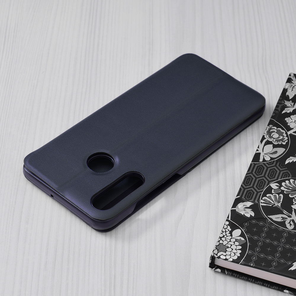 Husa de protectie Techsuit eFold Series compatibil cu Huawei P30 lite / P30 lite New Edition, Albastru Inchis