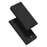 Husa de protectie Techsuit Magskin Book compatibil cu Samsung Galaxy A55 5G, Negru