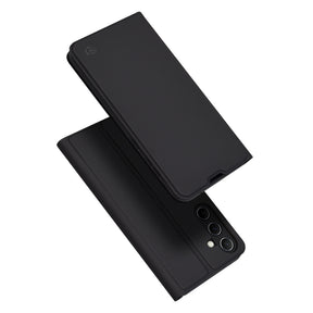Husa de protectie Techsuit Magskin Book compatibil cu Samsung Galaxy A55 5G, Negru