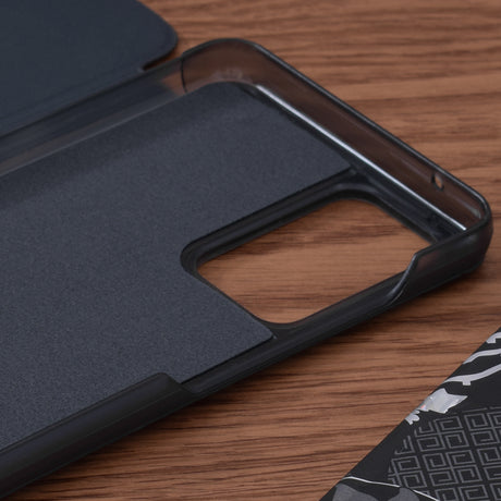 Husa de protectie Techsuit eFold Series compatibil cu Samsung Galaxy A52 4G / A52 5G / A52s 5G, Albastru Inchis