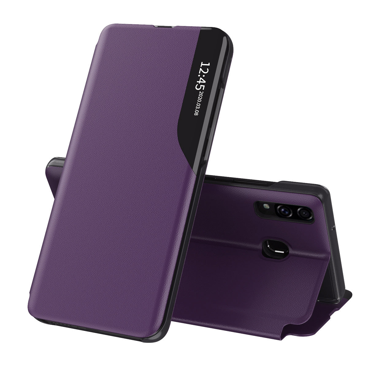 Husa de protectie Techsuit eFold Series compatibil cu Samsung Galaxy A20e, Mov