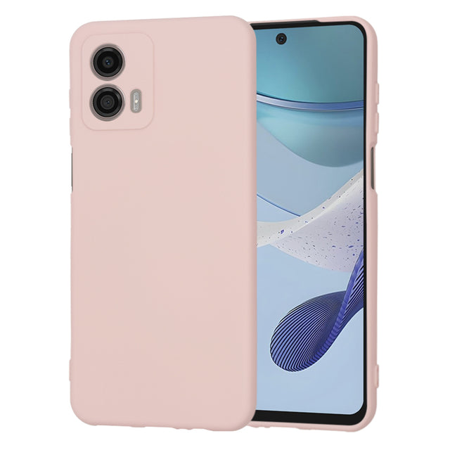 Husa de protectie Techsuit SoftFlex compatibil cu Motorola Moto G53, Roz Sand