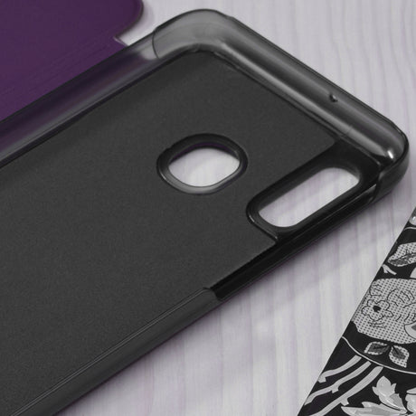 Husa de protectie Techsuit eFold Series compatibil cu Samsung Galaxy A20e, Mov