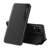 Husa de protectie Techsuit eFold Series compatibil cu Samsung Galaxy A12 / A12 Nacho, Negru