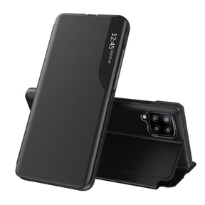 Husa de protectie Techsuit eFold Series compatibil cu Samsung Galaxy A12 / A12 Nacho, Negru