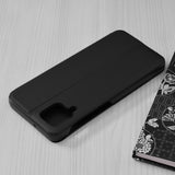 Husa de protectie Techsuit eFold Series compatibil cu Samsung Galaxy A12 / A12 Nacho, Negru