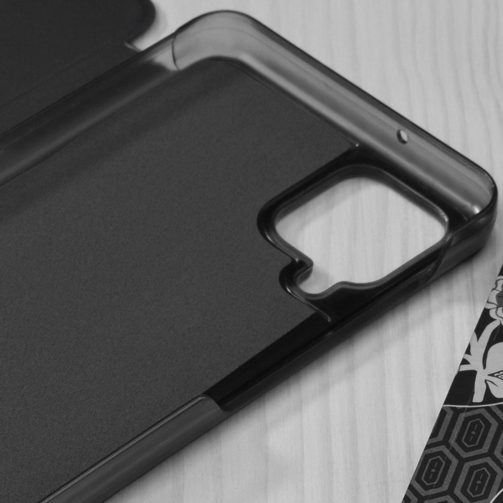 Husa de protectie Techsuit eFold Series compatibil cu Samsung Galaxy A12 / A12 Nacho, Negru