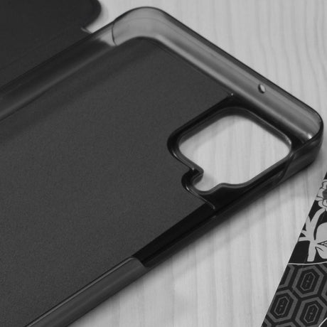 Husa de protectie Techsuit eFold Series compatibil cu Samsung Galaxy A12 / A12 Nacho, Negru