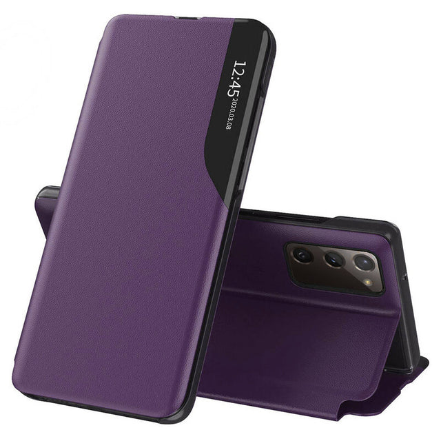 Husa de protectie Techsuit eFold Series compatibil cu Samsung Galaxy S20 FE / S20 FE 5G, Mov
