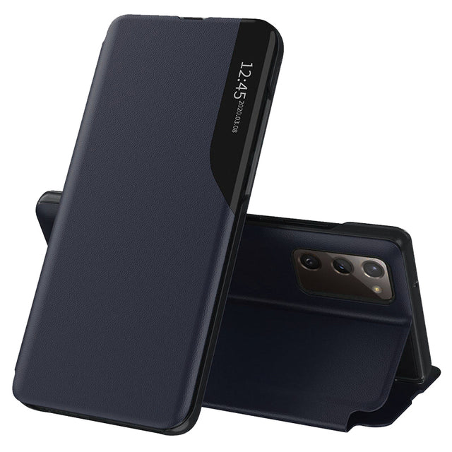 Husa de protectie Techsuit eFold Series compatibil cu Samsung Galaxy S20 FE 4G / S20 FE 5G, Albastru Inchis