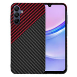 Husa de protectie Techsuit Carbonite FiberShell compatibil cu Samsung Galaxy A15 4G / A15 5G, Rosu Vortex
