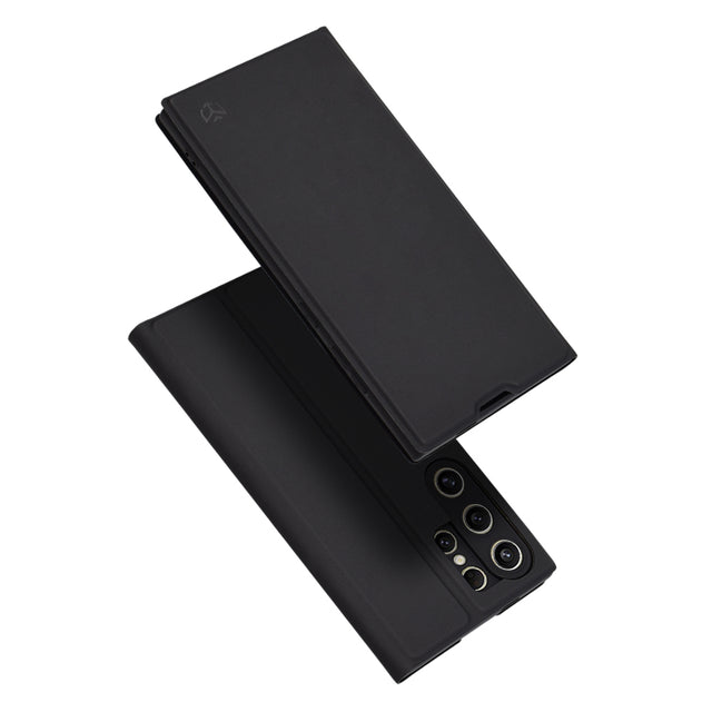 Husa de protectie Techsuit Magskin Book compatibil cu Samsung Galaxy S24 Ultra, Negru
